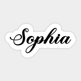 Name Of Sophia Sticker